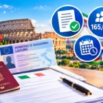 مرسوم التدفقات إيطاليا 2027 عقود عمل وتأشيرة للمغاربة