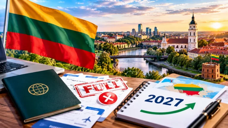 العمل في ليتوانيا 2026: الحصة استُنفدت، ماذا تغير وكيف تستعد لسنة 2027؟